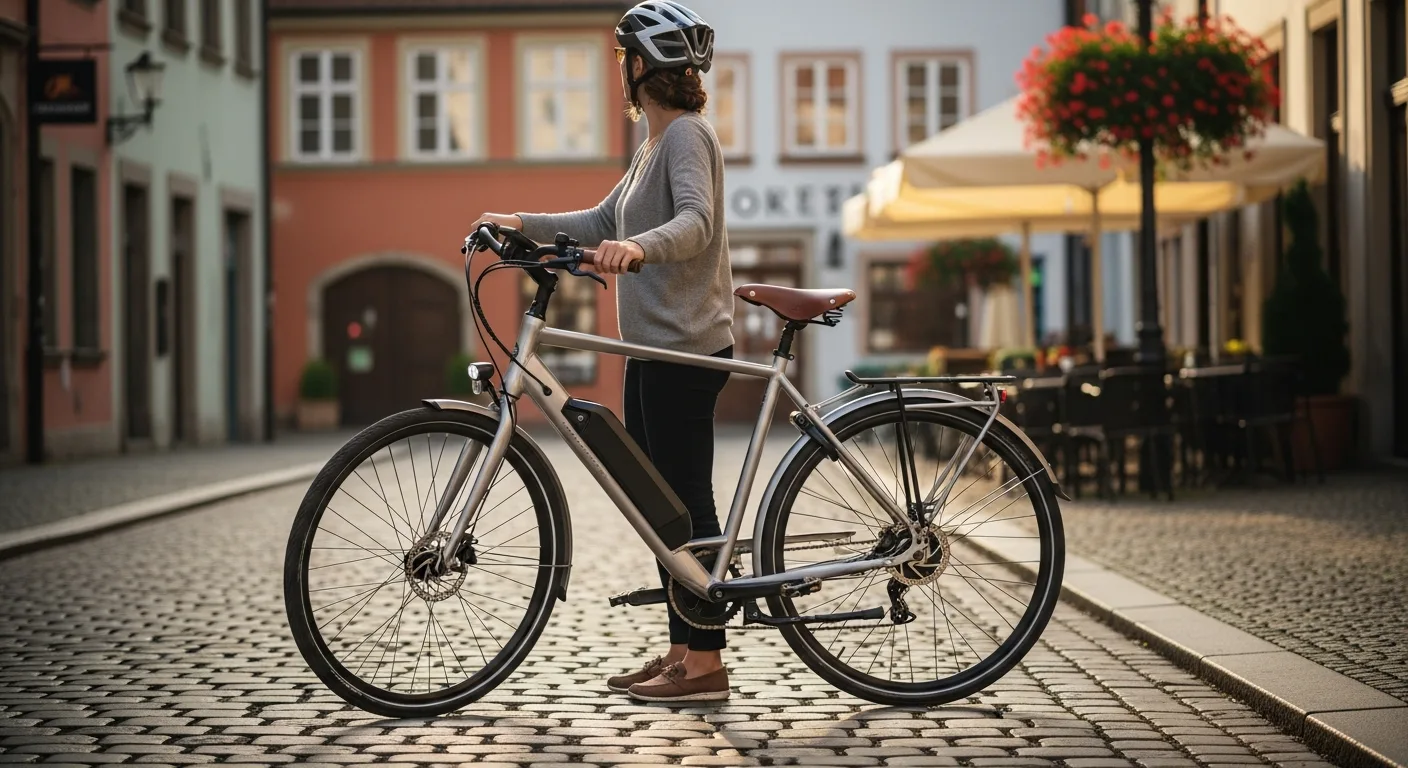 Vélo électrique VTC urbain