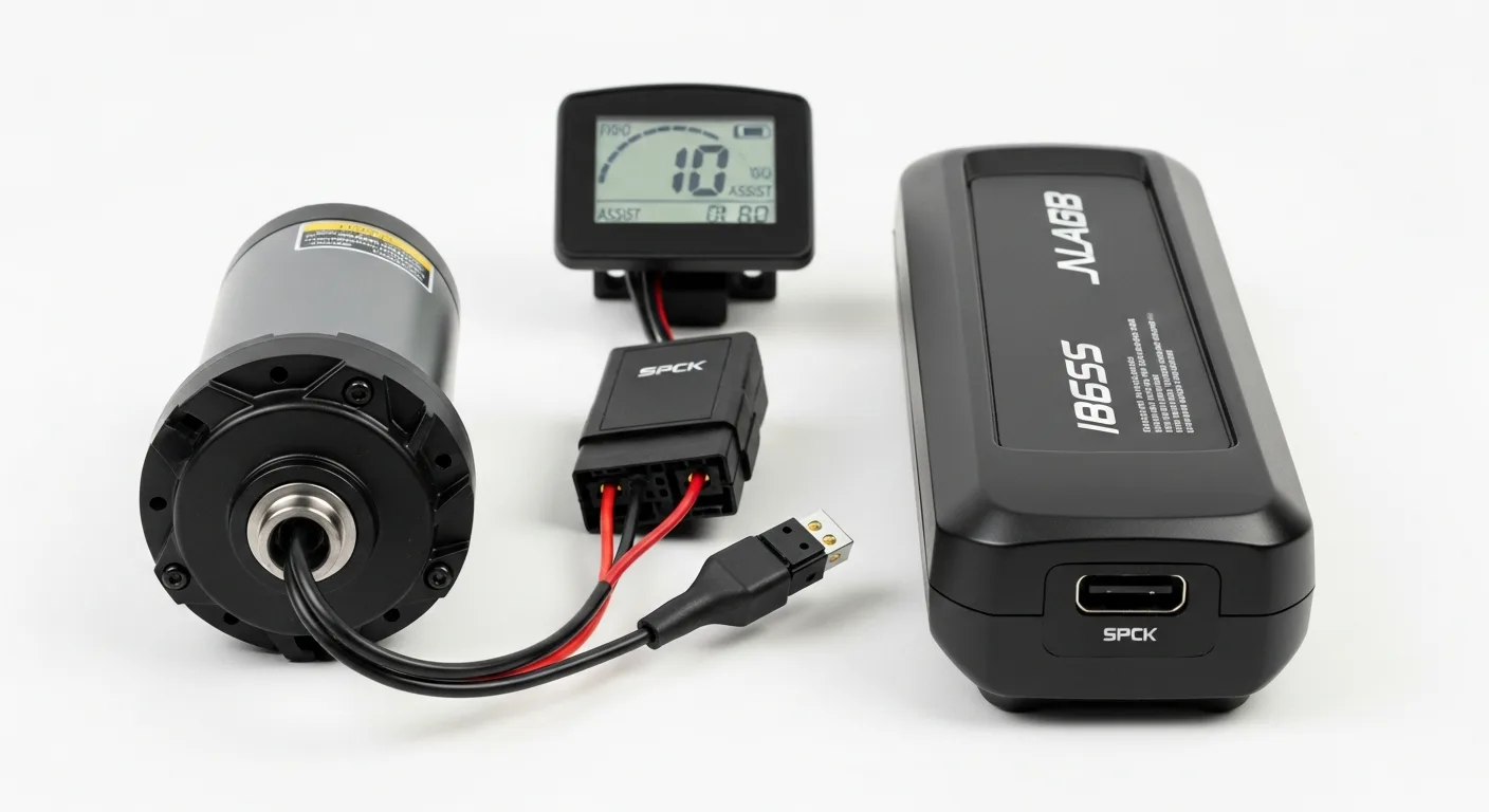 Composants vélo électrique moteur batterie